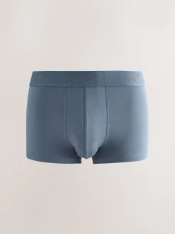 Next - Lot de 5 boxers Hipster Bleu/Gris