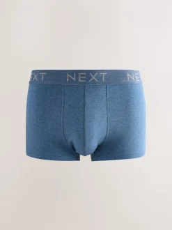 Next - Lot de 5 boxers Hipster Bleu/Gris