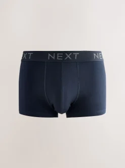Next - Lot de 5 boxers Hipster Bleu/Gris