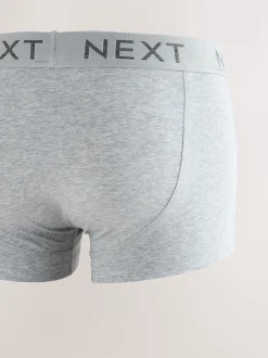 Next - Lot de 5 boxers Hipster Bleu/Gris