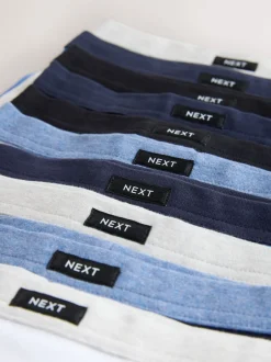 Next Bleu/Gris - Maillot de bain à ceinture souple 10 paquet (2-16ans)