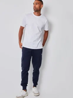 Threadbare Bleu/Gris - Joggers Cargos Style 2 Lot Online