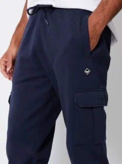 Threadbare Bleu/Gris - Joggers Cargos Style 2 Lot Online