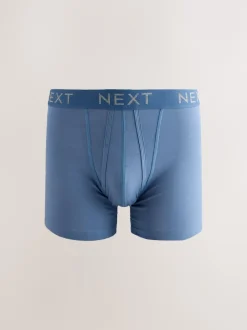 Next - Coupe standard - Caleçon A-Front 10 Pack Bleu/gris chiné