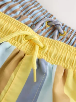 Next Bleu/Jaune - Lot de 2 shorts de bain (3mois à7ans)