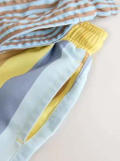 Next Bleu/Jaune - Lot de 2 shorts de bain (3mois à7ans)