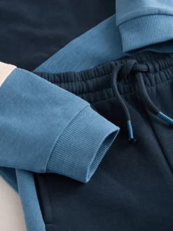 Next Bleu/Marine - Ensemble T-shirt et Jogging à manches longues (3mths-7yrs) Sale