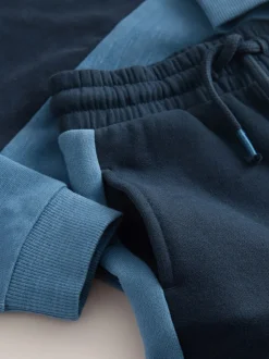 Next Bleu/Marine - Ensemble T-shirt et Jogging à manches longues (3mths-7yrs) Sale