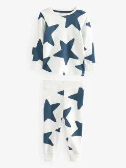 Next Bleu/Marine - Lot de 3 pyjamas Snuggle (9mois-10ans) Best