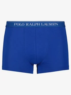 Polo Ralph Lauren - Lot de boxers en coton extensible 3 Bleu/Marine Clearance