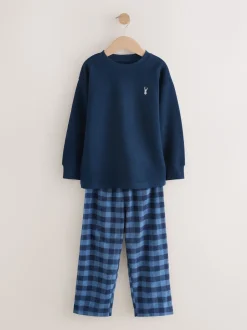 Next Bleu/Marine - Pyjama tissé simple (3-16ans) Best