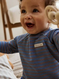 Next Bleu/marron Bear Hugs Slogan Borg - Ensemble Gilet et Leggings bébé (0mois-2ans) Clearance