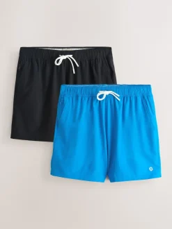 Next Bleu/Noir - Lot de 5 shorts de bain Motionflex 2 pouces