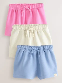 Next Bleu/Rose/avoine - Ensemble short Lot de 3 (3mois7ans) Discount