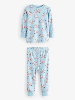 Next Bleu/Rouge Fleuri - Lot de 3 pyjamas à se blottir Cath Kidston Clearance
