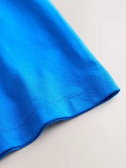 Next Bleu/vert/jaune Digger - T-shirt color block à manches courtes (3mois-7ans) (3mois-7ans) New