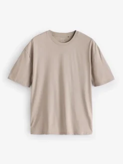 Next Bleu/Vert/Pourpre/Neutre - Lot de 5 t-shirts Essential en coton décontracté Clearance