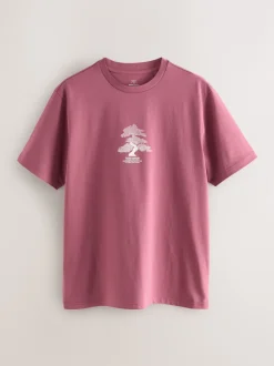 Next - Ajustement régulier - T-shirt Graphic Imprimé 3 Pack Bleu/Vert/Rose Online