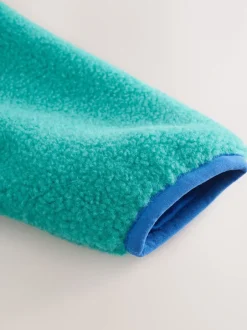 Next - Polaire unie à Col cheminée zippée Polaire (3mois-7ans) Bloc de couleur Online