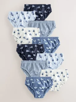 Next Blue Transport - Paquet de slips 10 (1.5-10ans) New