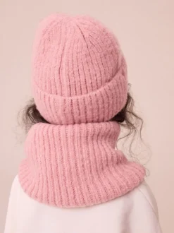 Next - Bonnet moelleux (1-16ans) Blush Rose