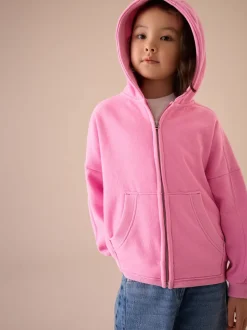 Next - Sweat à capuche zippé (3-16ans) Blush Rose Hot