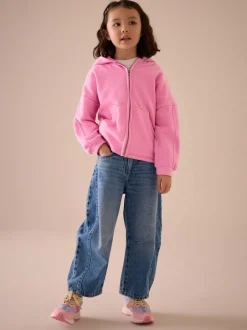 Next - Sweat à capuche zippé (3-16ans) Blush Rose Hot