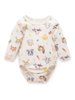 Purebaby Body épais Ferme Friends Discount