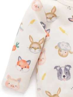 Purebaby Body épais Ferme Friends Discount