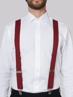 MOSS bordeaux - Bretelles à enfiler Sale