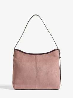 Love & Roses bordeaux - sac cabas souple tissé Discount