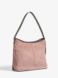 Love & Roses bordeaux - sac cabas souple tissé Discount