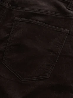 Next Bordeaux foncé - Pantalons Motionflex extensibles en velours côtelé Online