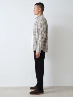 Next Bordeaux foncé - Pantalons Motionflex extensibles en velours côtelé Online