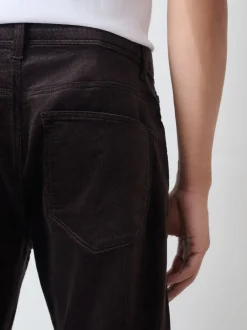 Next Bordeaux foncé - Pantalons Motionflex extensibles en velours côtelé Online