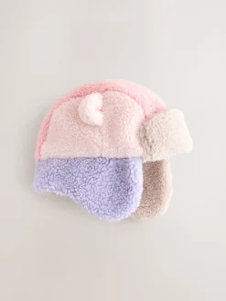 Next Borg multicolore patchwork - Chapeau de trappeur bébé (0mois-2ans) Hot