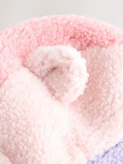 Next Borg multicolore patchwork - Chapeau de trappeur bébé (0mois-2ans) Hot