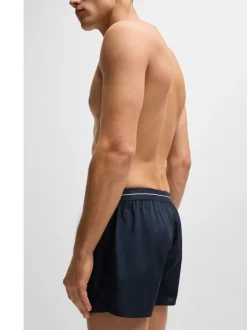 BOSS 100% coton Lounge Jersey Shorts 2 Lot de New