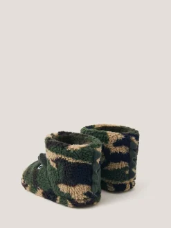Monsoon Bottes chaussons dinosaures camouflage Online