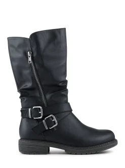 Pavers Bottes Coupe large zippée Best