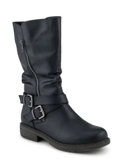 Pavers Bottes Coupe large zippée Best