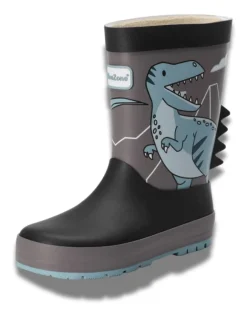 Toezone Bottes de pluie imperméables Gris Dinosaure pour GARÇON Sale