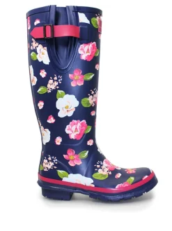 Lunar Bottes de pluie en caoutchouc à motifs fleuris Best