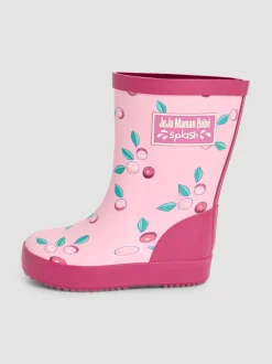 Jojo Maman Bébé Bottes en caoutchouc Berry Impression Clearance