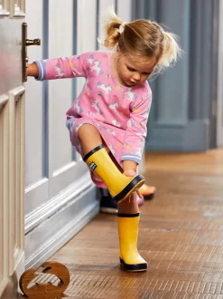 Jojo Maman Bébé Bottes en caoutchouc à bordures contrastées Clearance