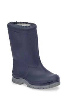 Start Rite Bottes en caoutchouc Mudbuster bleues douillettes avec doublure en polaire Hot