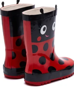 Harry Bear Bottes en caoutchouc imprimées coccinelles Outlet