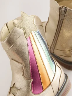 Little Bird by Jools Oliver Bottes Western métallisées Discount