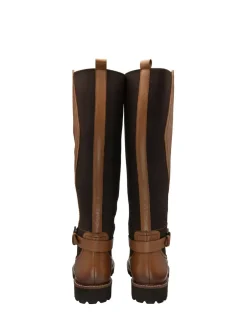 Lotus Bottes hauteur genou en cuir