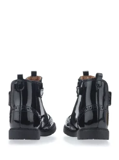 Start Rite Bottines chelsea zippées en cuir verni noir Start-rite Coupe classique Best